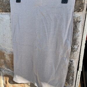 Elegant Grey Women's Skirt